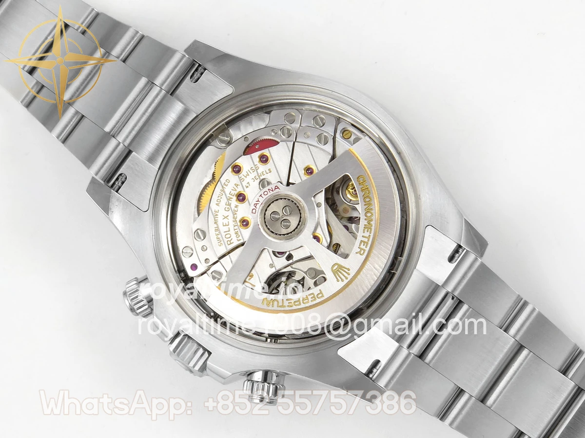 Rolex Daytona 126500 SS Clean Plus Black Dial on Oyster Bracelet DD4131 - Image 12