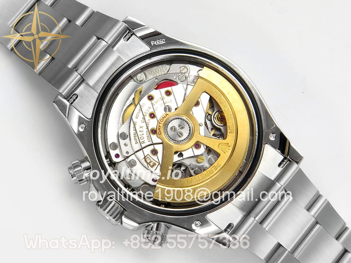 Rolex Daytona 126506 UFO Ice Blue Stick Dial on Bracelet UF4131 (Free Sprung) - Image 12