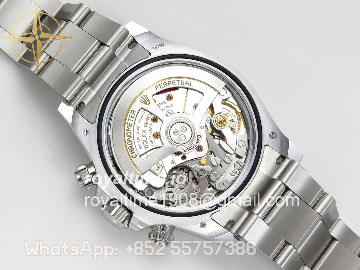 Rolex Daytona 126509 BTF Gray/Black Dial on SS Braclet DD4131 (Weighted) 220g - Image 12