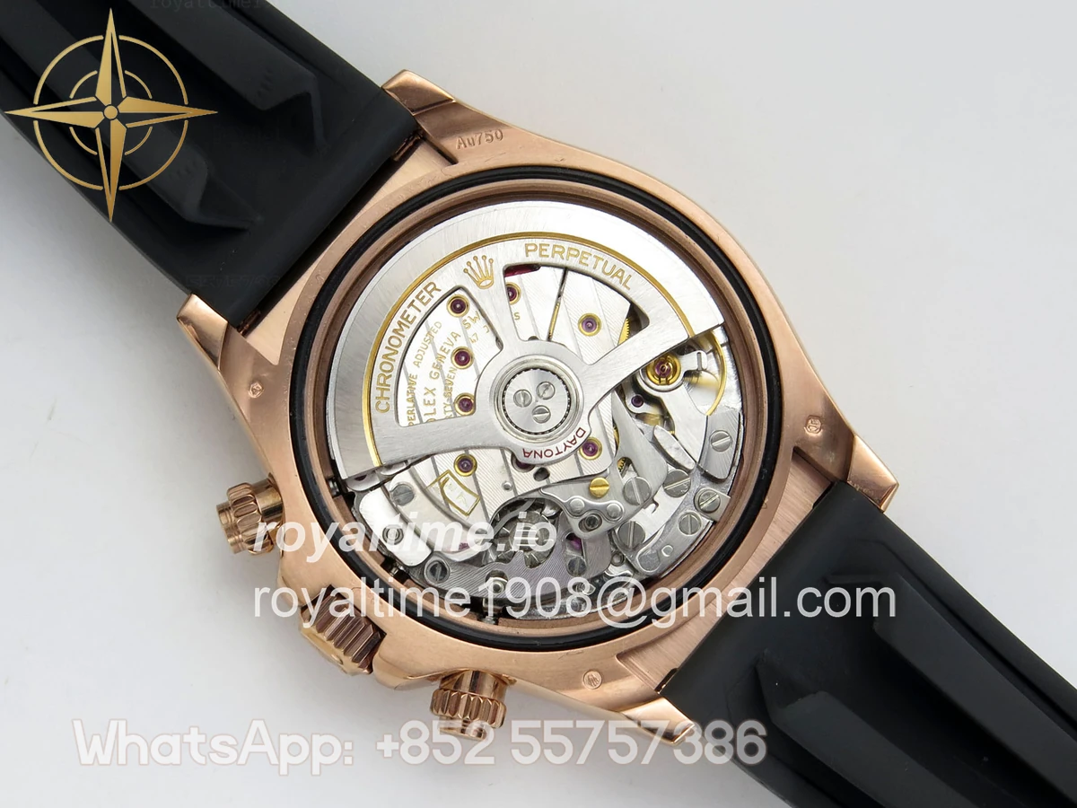 Rolex Daytona 126515 QF Meteorite Dial on Oysterflex Strap JH4131 V18 (Free Sprung) Weighted 157g - Image 12