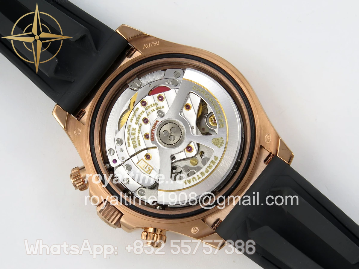 Rolex Daytona 126515 RG 3CF Meteorite Dial on Oysterflex Strap DD4131 (Gain Weight) - Image 12