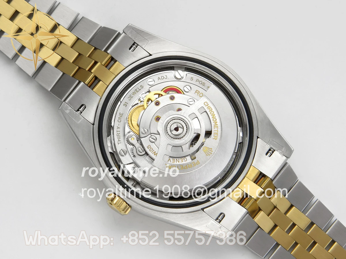 Rolex DateJust 41 126333 QF 904L Steel YG Stick Dial on SS/YG Jubilee Bracelet QF3235 (145g) - Image 12
