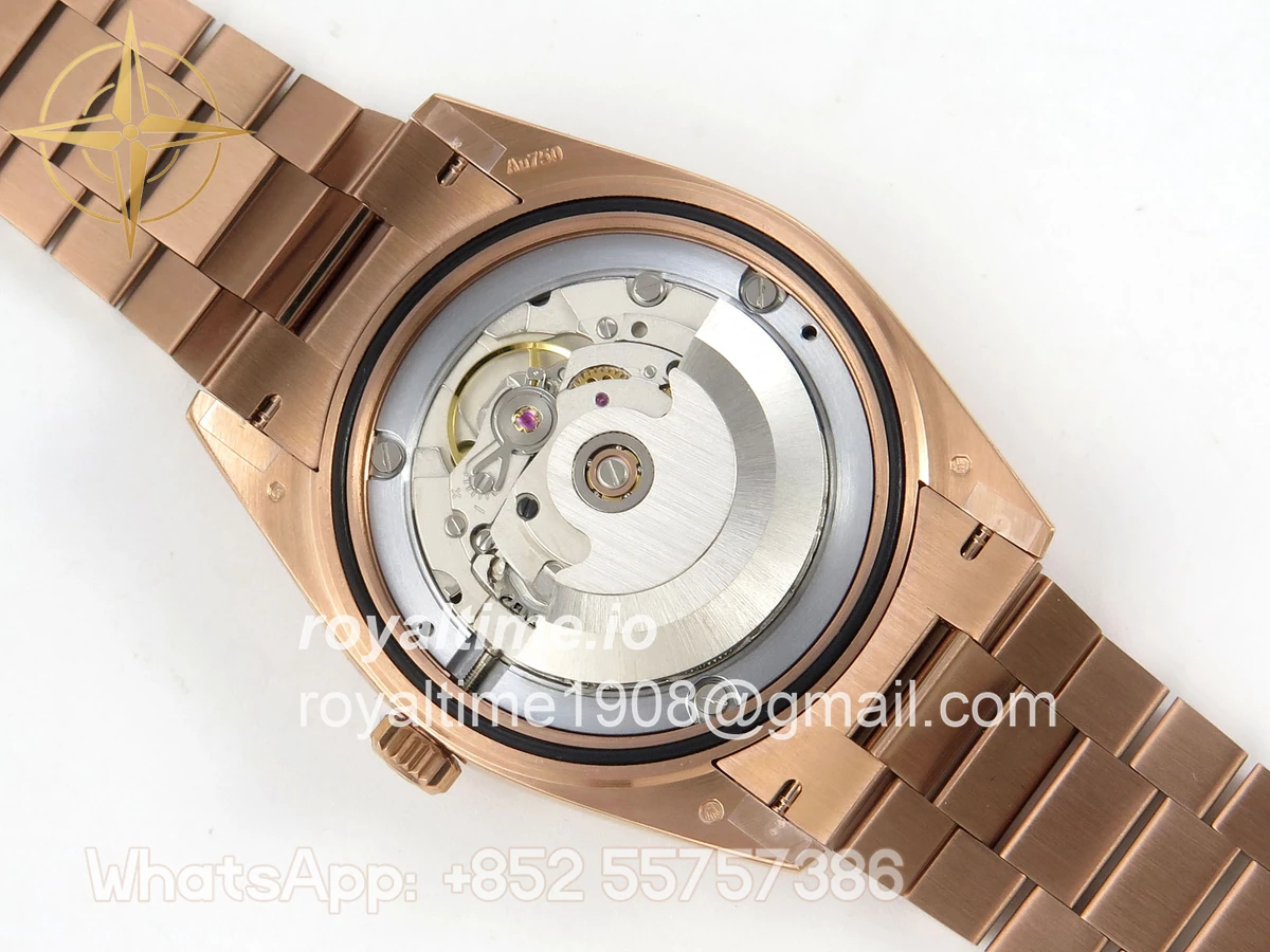 Rolex Day Date 40 RG 228235 QF Gray Roman Dial on President Bracelet A2836 V6 (200g) - Image 12