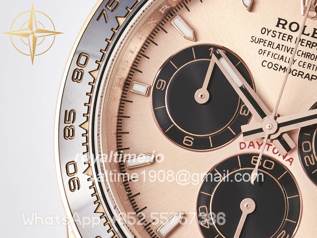 Rolex Daytona 126515 TMF RG/Black Dial on Oysterflex Strap DD4131 - Image 12