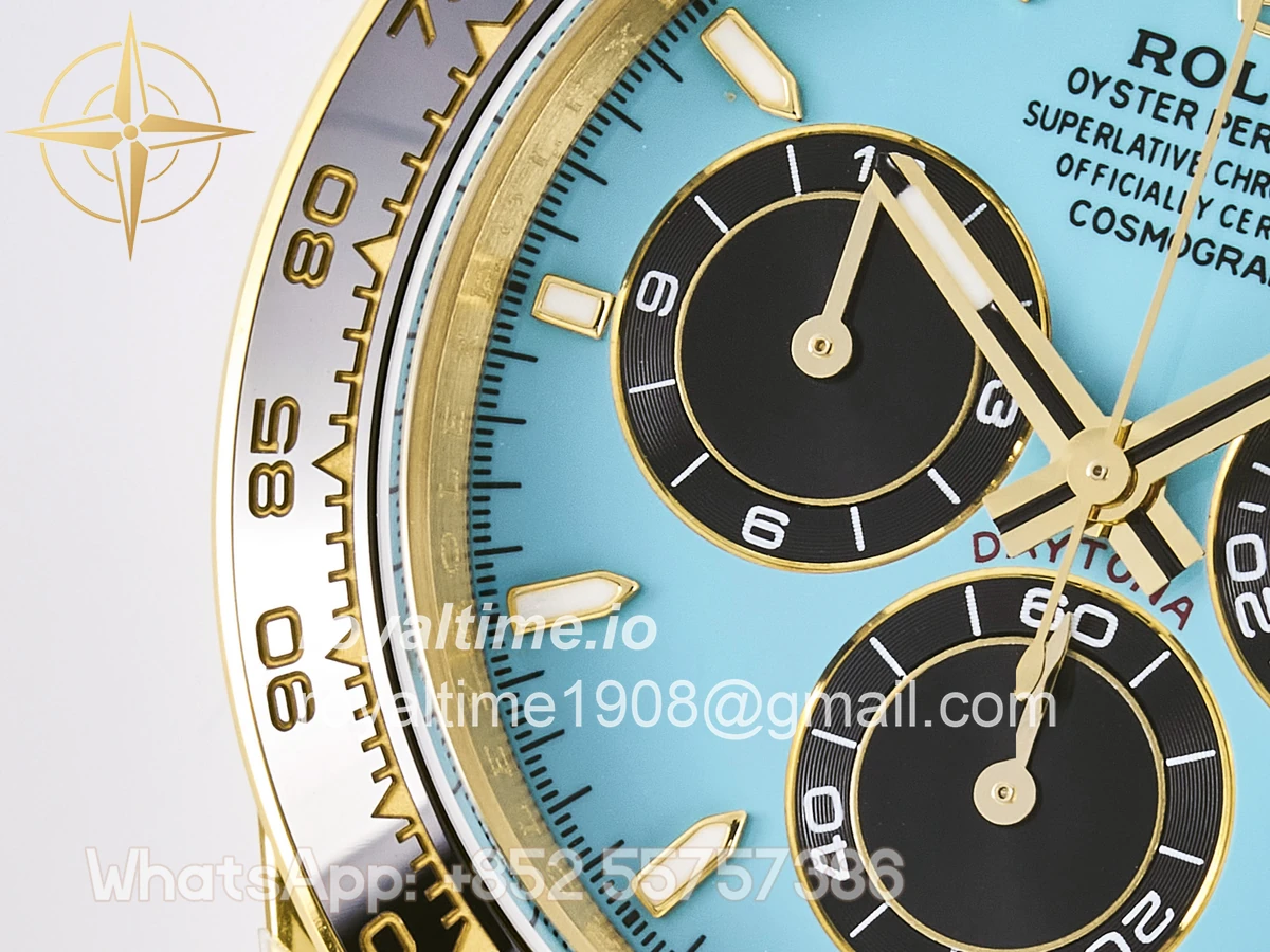 Rolex Daytona 126518 TMF Tiffany Blue Dial on Oysterflex Strap DD4131 - Image 12