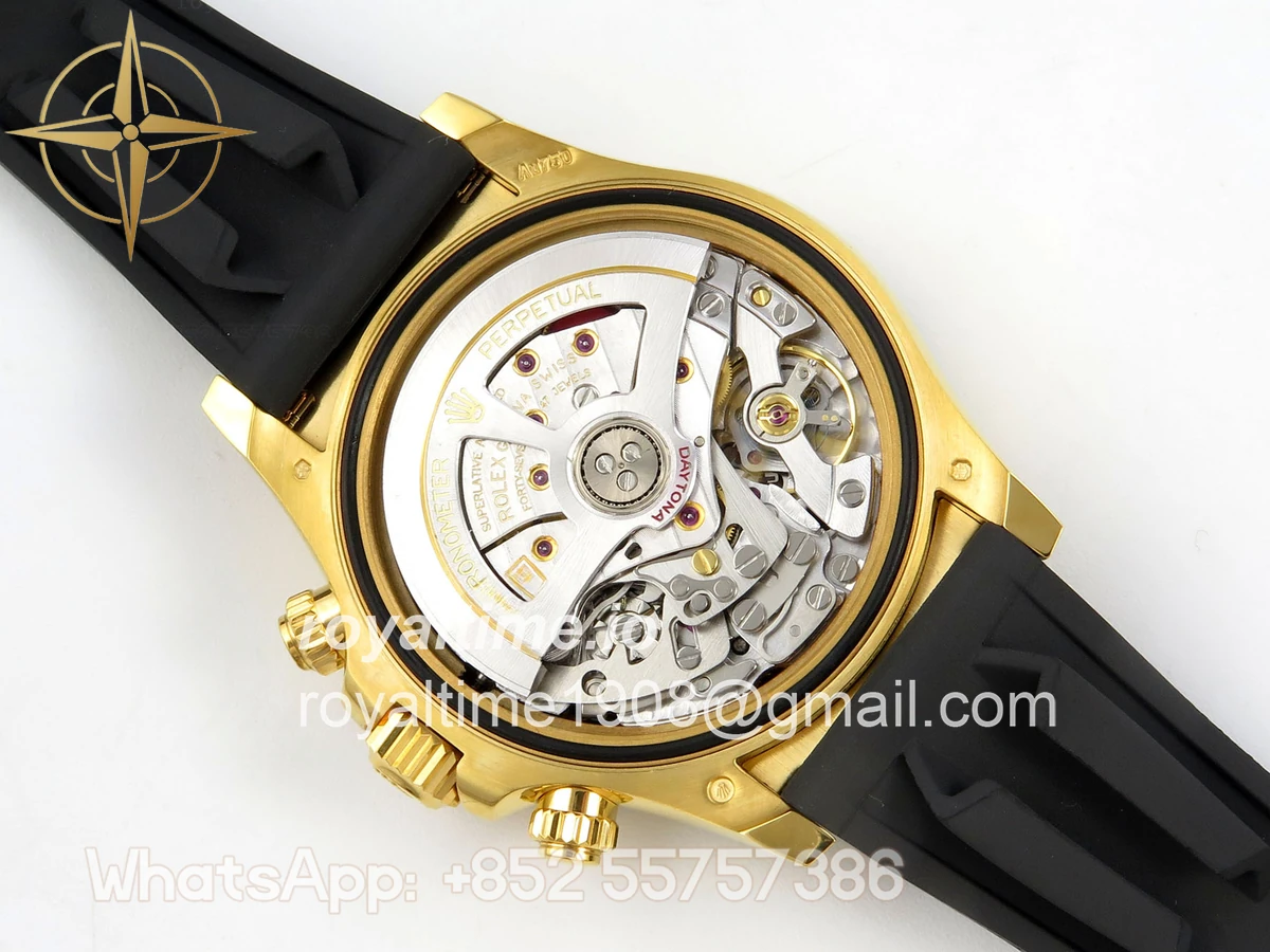 Rolex Daytona 126518 TMF White Dial on Oysterflex Strap DD4131(162g) - Image 12