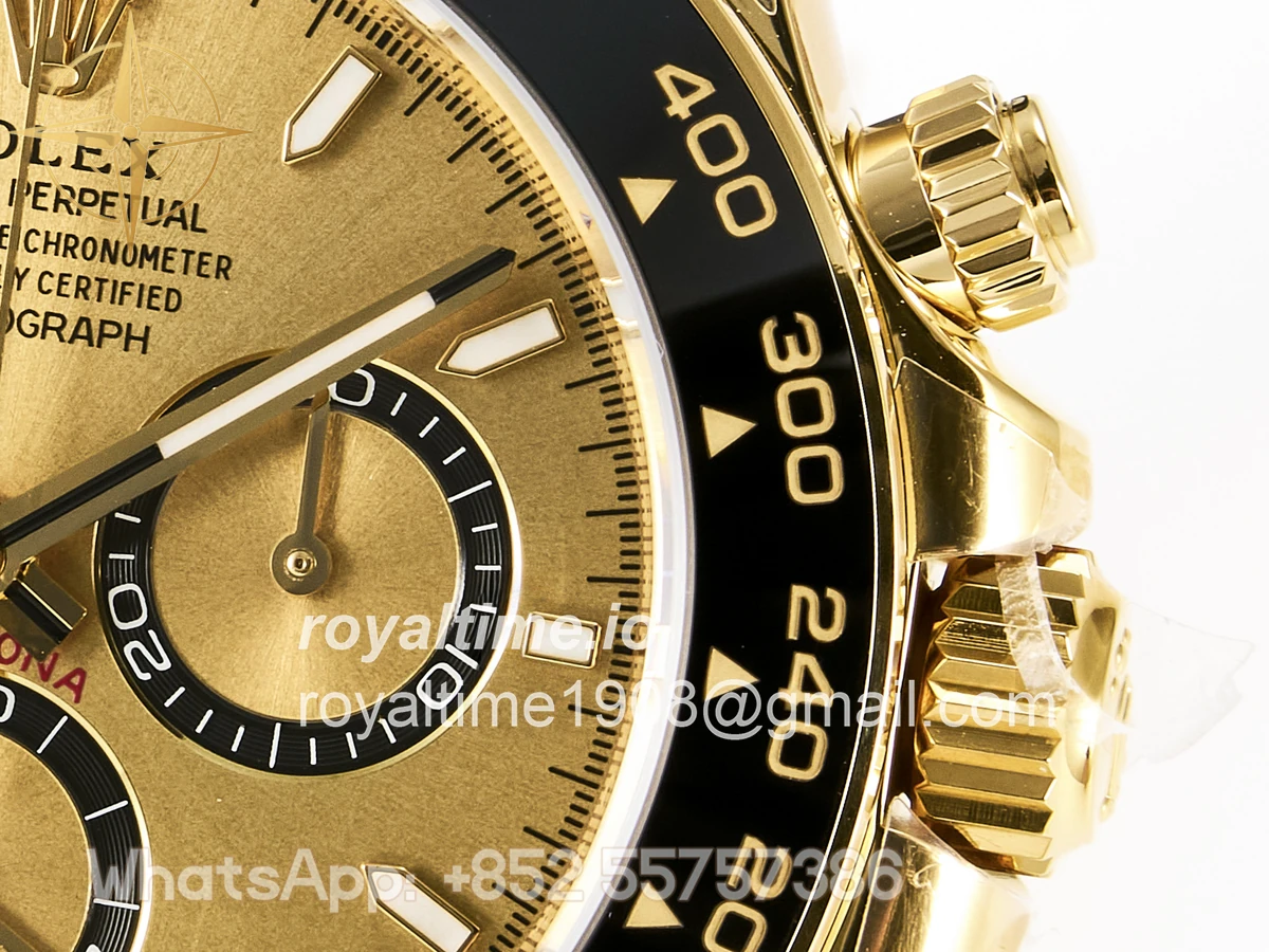 Rolex Daytona 126518 YG Clean Plus YG Dial on Oysterflex Strap DD4131 - Image 12