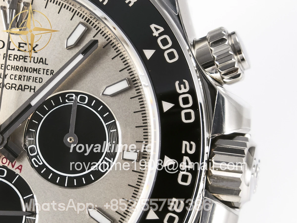 Rolex Daytona 126519 SS Clean Plus 904L Steel Gray/Black Dial on Oysterflex Strap DD4131 - Image 12
