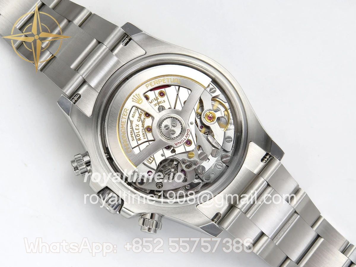 Rolex Daytona 126525 LN Le Mans QF on RG Bracelet JH4132 (Free Sprung) Weighted 175g - Image 12