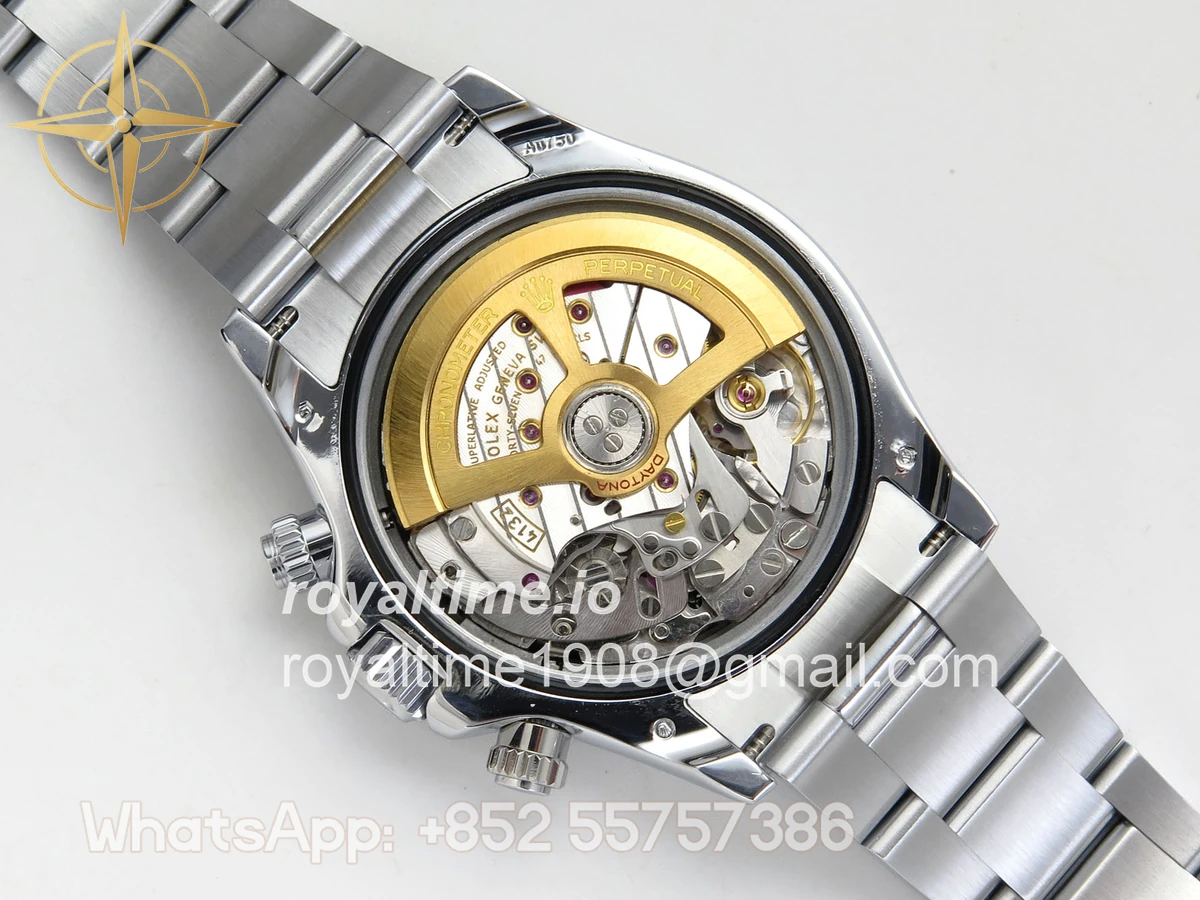 Rolex Daytona 126529 LN Le Mans QF on SS Bracelet JH4132 (Free Sprung) Weighted 175g - Image 12