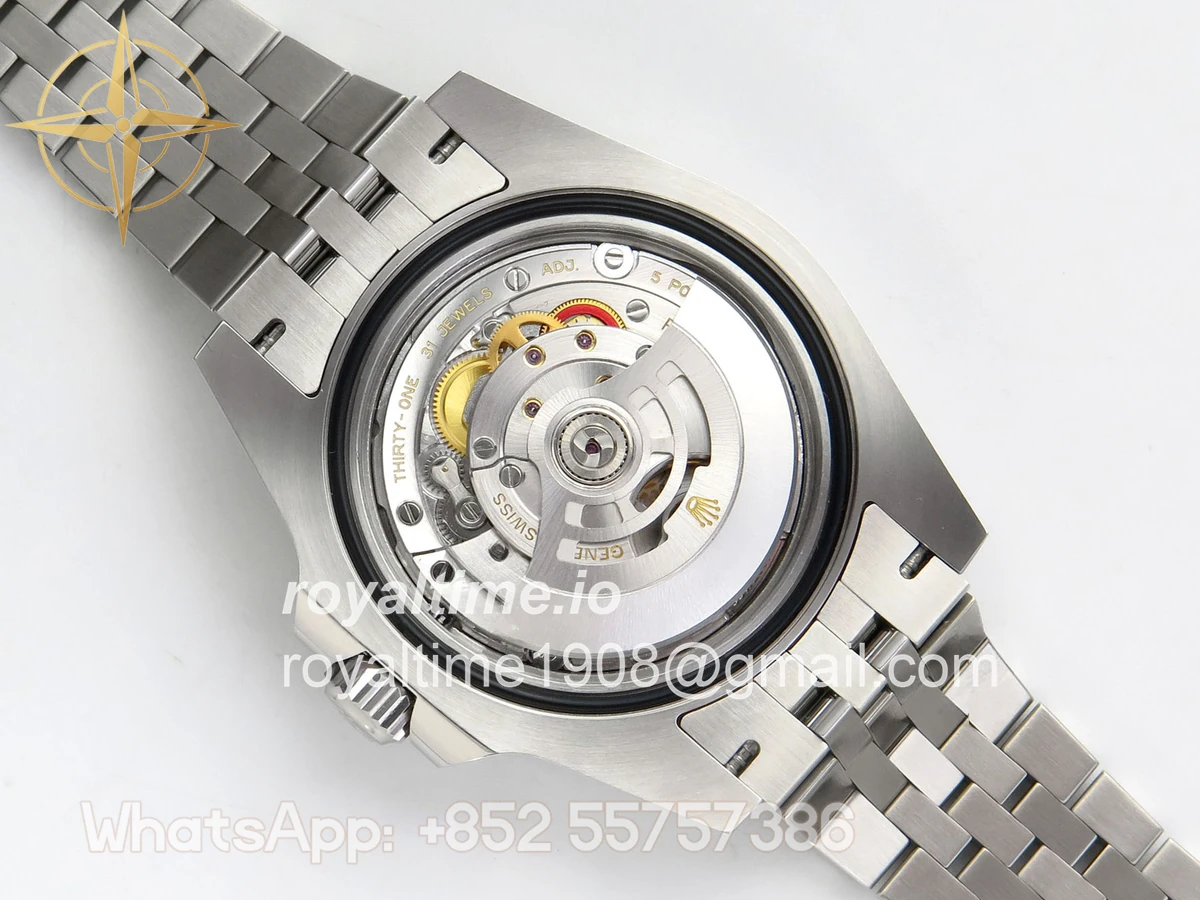 Rolex GMT-Master II 126710 GRNR 904L Steel ERF on Jubilee Bracelet JH3285 (Free Sprung) - Image 12