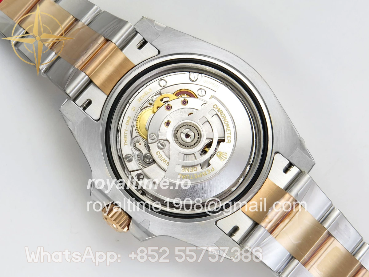 Rolex GMT-Master II 126711 CHNR Gain Weight VSF Black Dial On SS/RG Oyster Bracelet DD3285 CHS - Image 12