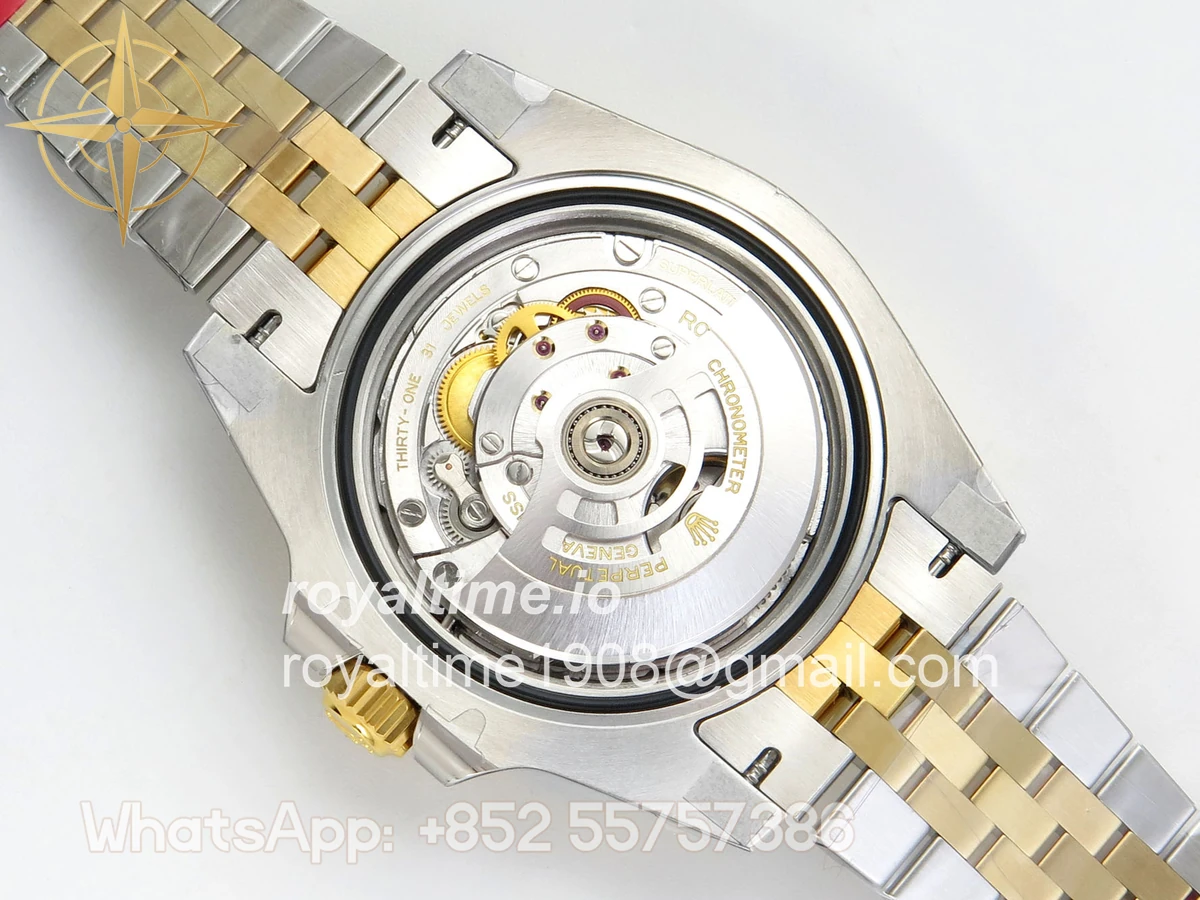 Rolex GMT-Master II 126713 GRNR Gain Weight VSF Black Dial On SS/YG Jubilee Bracelet DD3285 CHS - Image 12