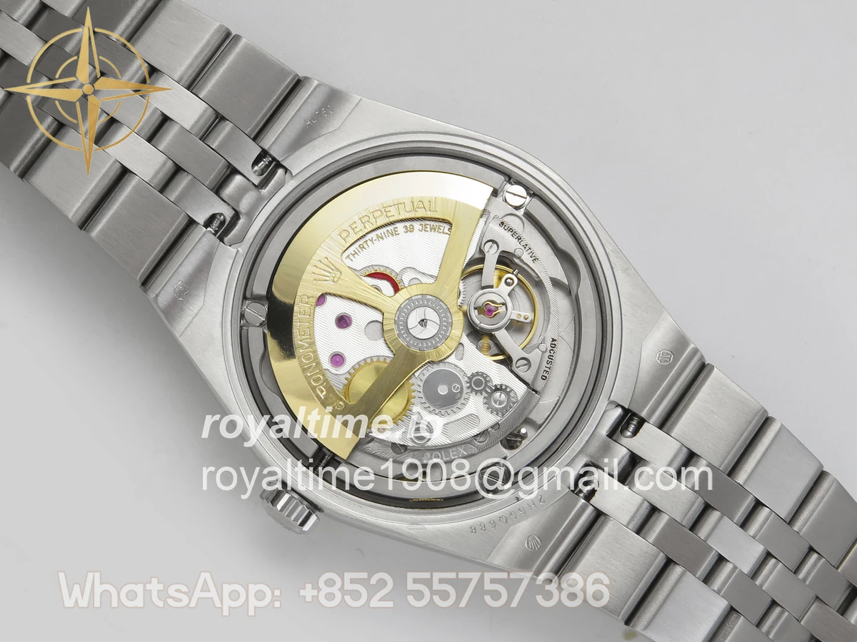 Rolex Land Dweller 127334 DIWF White Dial on SS Bracelet A7135 - Image 12