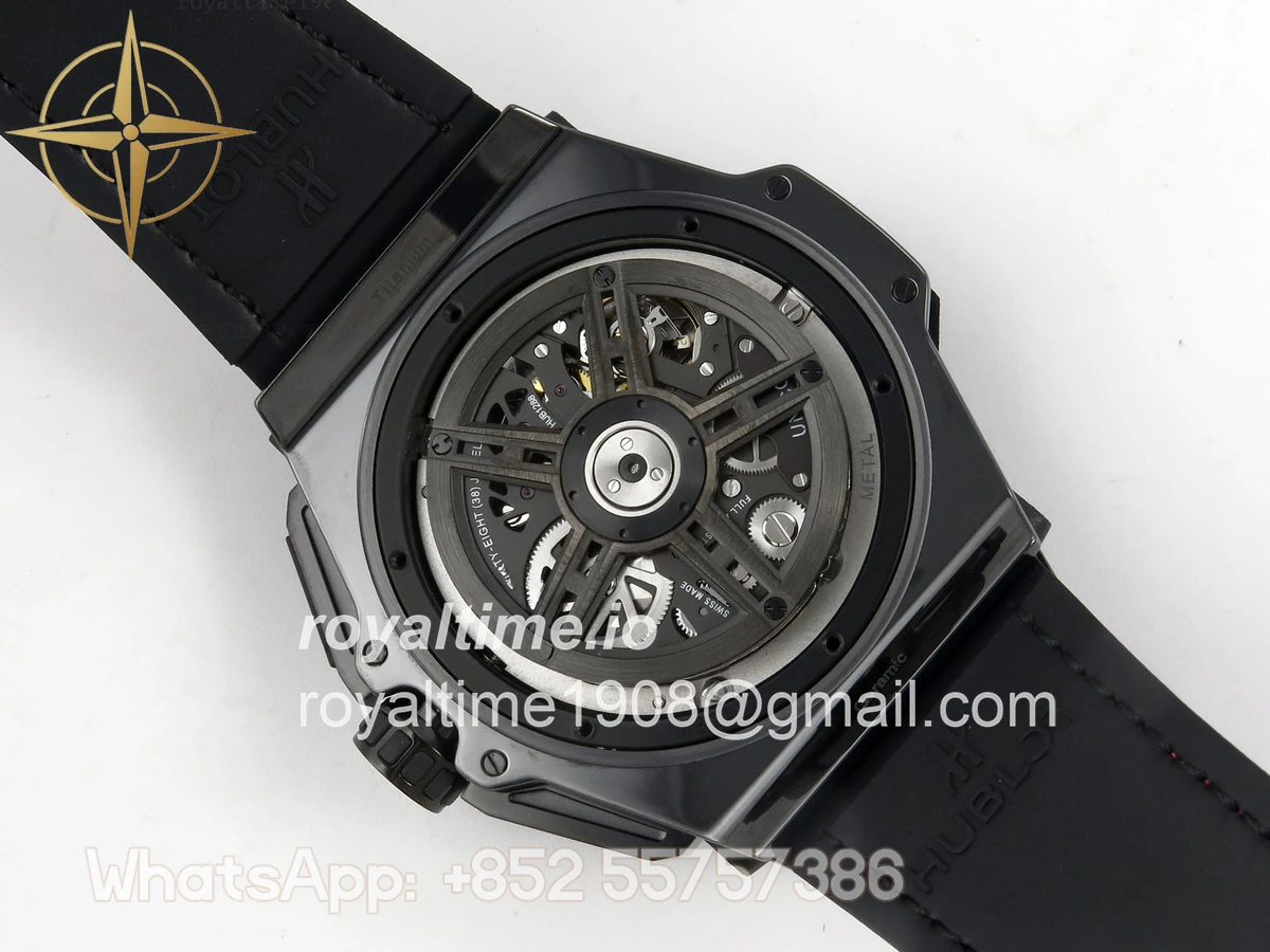 Hublot Big Bang Ferrari Speciale Ceramic HBBF on Red Gummy Strap A1241 - Image 12