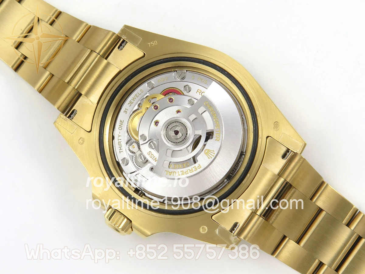 Rolex Submariner 41mm 126618 LB QF Blue Dial on YG Bracelet QF3235 - Image 12