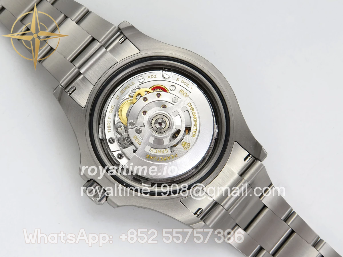 Rolex Yacht-Master 226627 Titanium QF Black Dial on Titanium Bracelet JH3235 V18 (Free Sprung) - Image 12