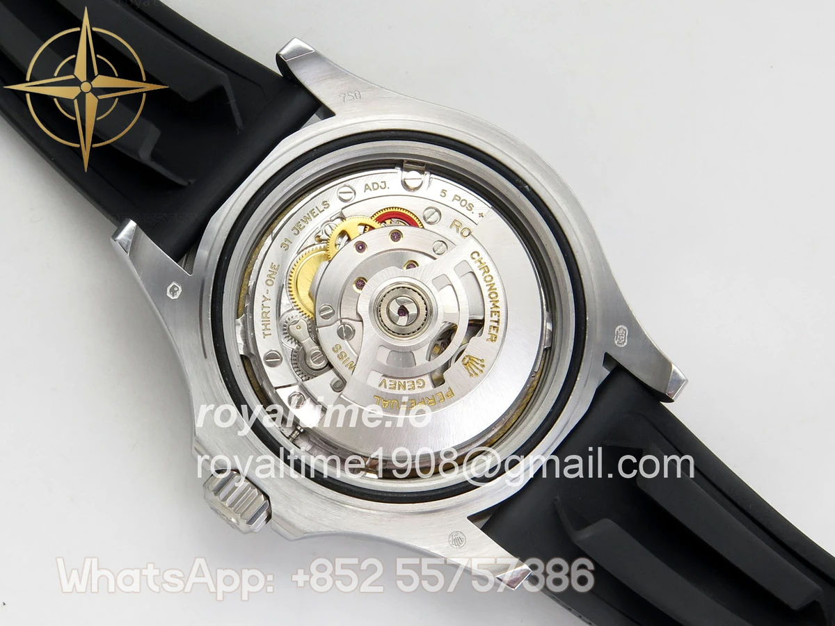 Rolex Yacht-Master 42mm 226659 SS QF on Oysterflex Strap JH3235 V18 (Free Sprung) Weighted 171g - Image 12