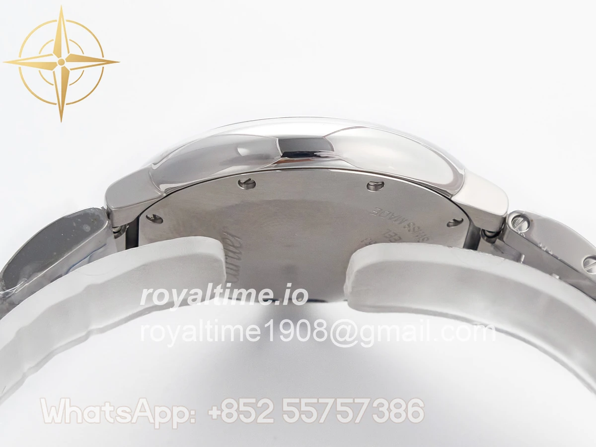 Cartier Ballon Bleu 33mm SS AF White Textured Dial on SS Bracelet Ronda Quartz - Image 12