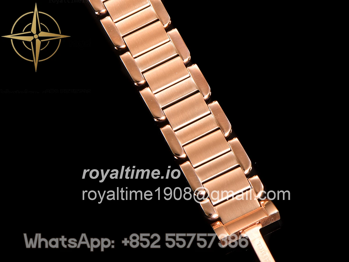 Cartier Tank Anglaise 30.2mm White Dial in Rose Gold - Image 12