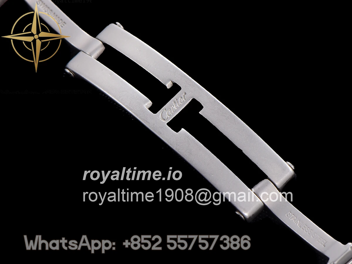 Cartier Tank Anglaise 30.2mm White Dial in Steel - Image 12