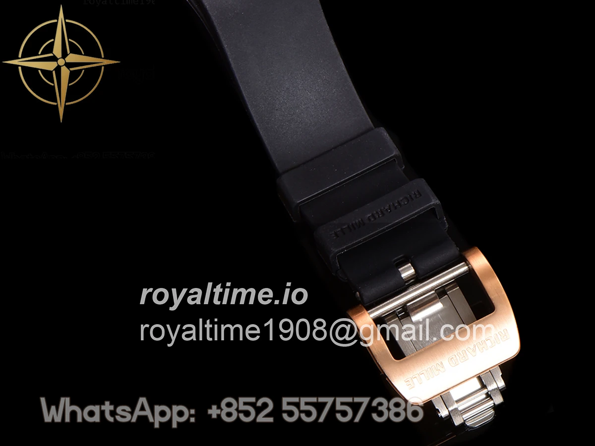 Richard Mille RM 007 Automatic Ladies Black Ceramic Red Lips Diamond - Image 12