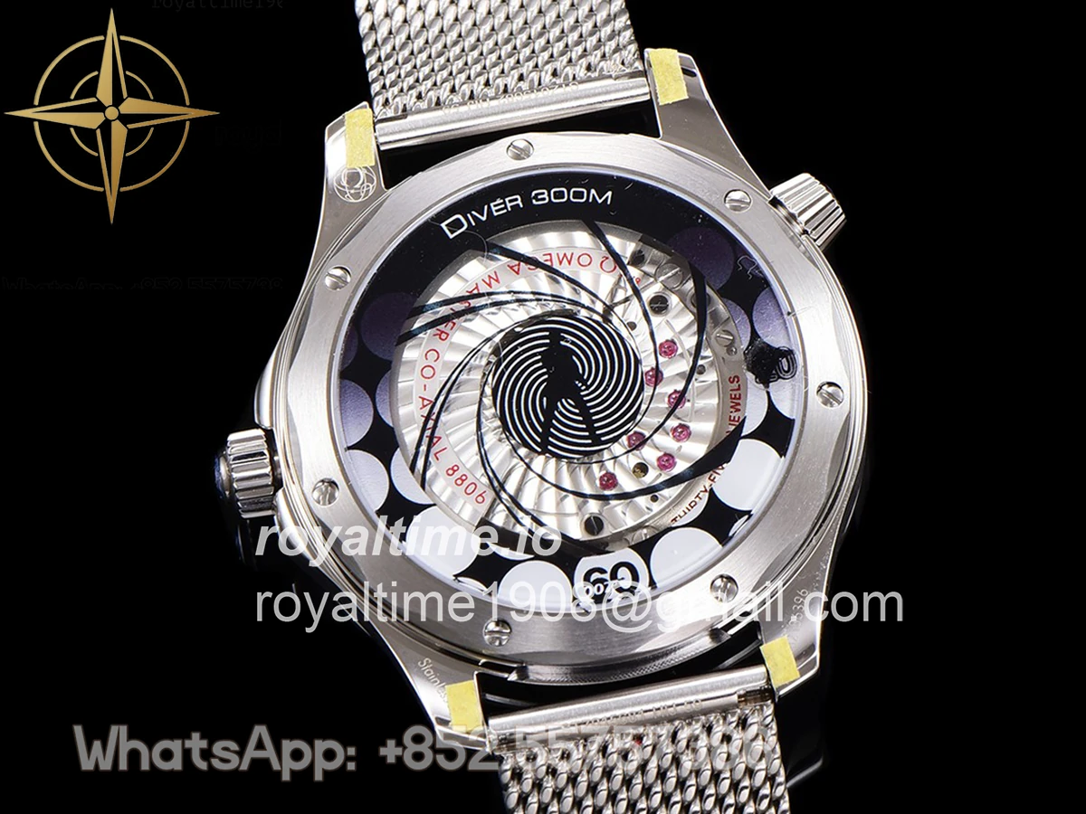 Omega Seamaster Diver 300M Co-Axial Master Chronometer “James Bond 60th Anniversary” - Image 12