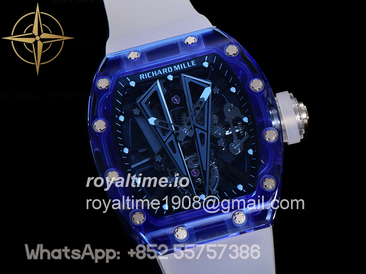 Richard Mille RM 027-01 Tourbillon Blue Sapphire - Image 12