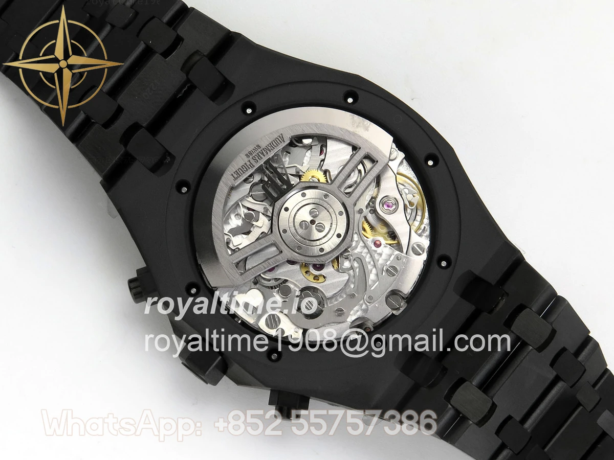 Audemars Piguet Royal Oak Chrono 26240 PVD DDSF Black Dial on PVD Bracelet DD4401 - Image 12