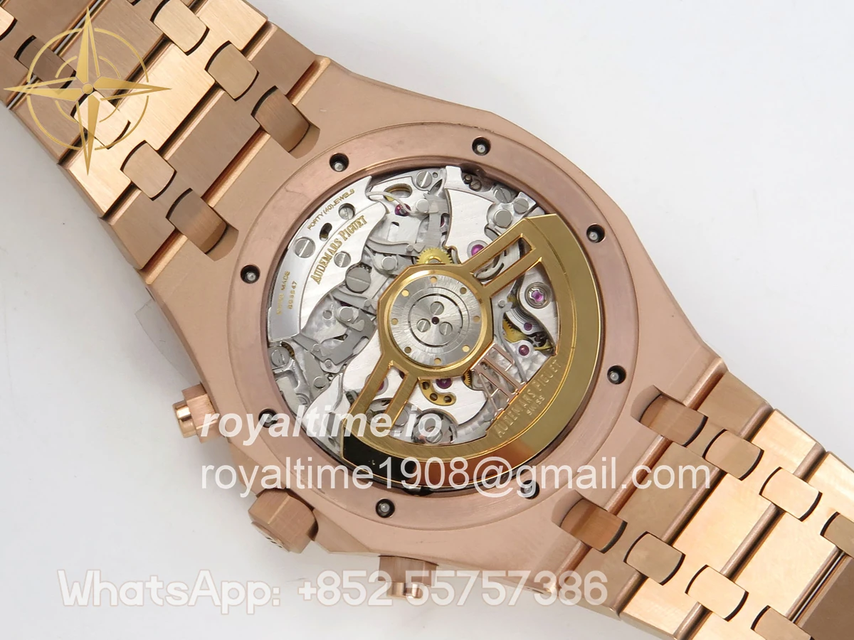 Audemars Piguet Royal Oak Chrono 26240 RG DDF Silver Dial on RG Bracelet DD4401 Gain Weight (SW Dial) - Image 12