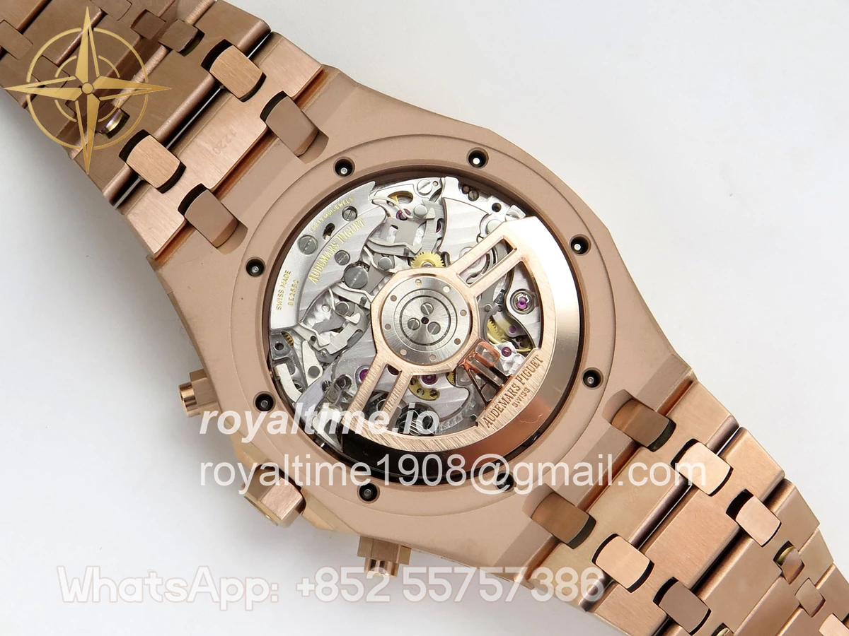 Audemars Piguet Royal Oak Chrono 26240 RG DDSF Green Dial on RG Bracelet DD4401 - Image 12