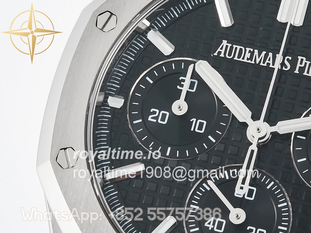 Audemars Piguet Royal Oak Chrono 26240 SS APSF Black Dial on SS Bracelet SA4401 - Image 12