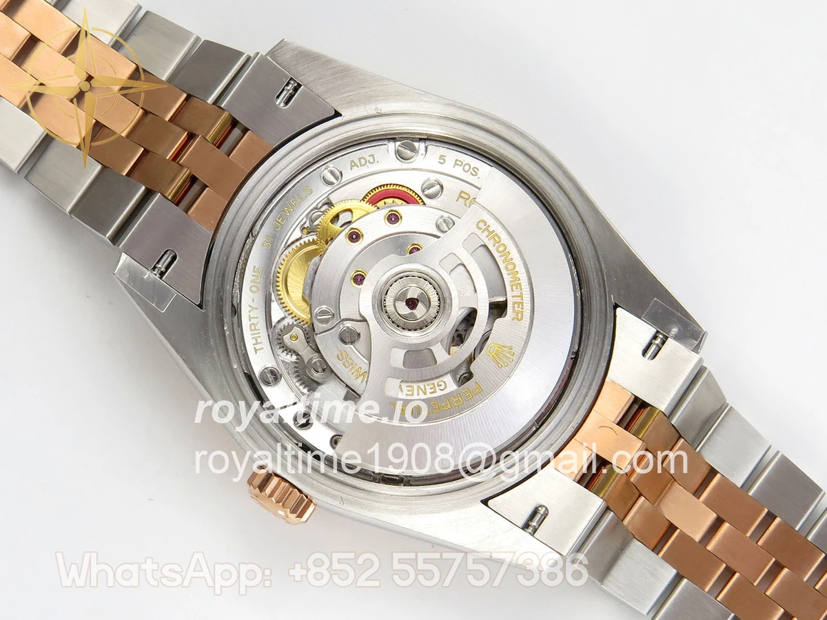 Rolex DateJust 36 126231 QF Gray Stick Dial on Jubilee Bracelet QF3235 - Image 12