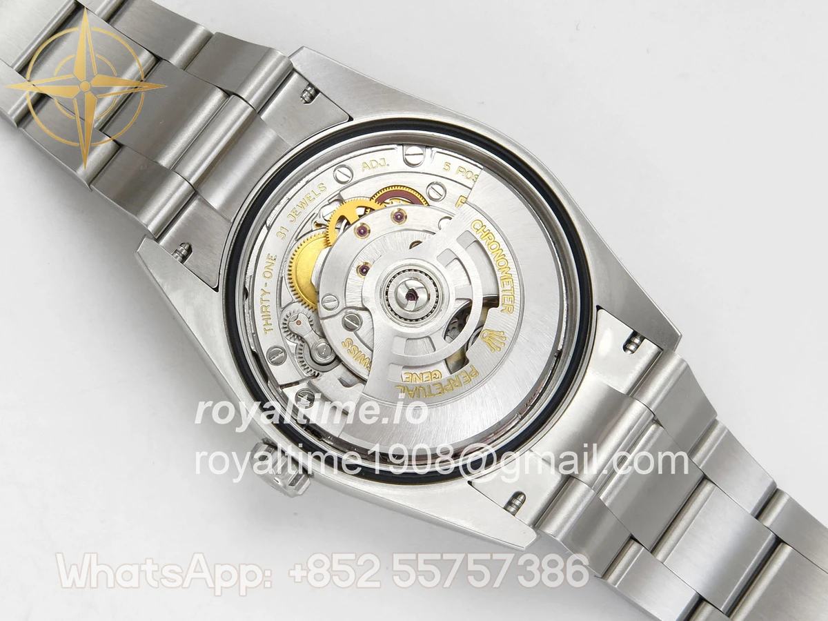 Rolex DateJust 36 SS 126234 ARF Black Diamonds Dial on Oyster Bracelet DD3235 - Image 12