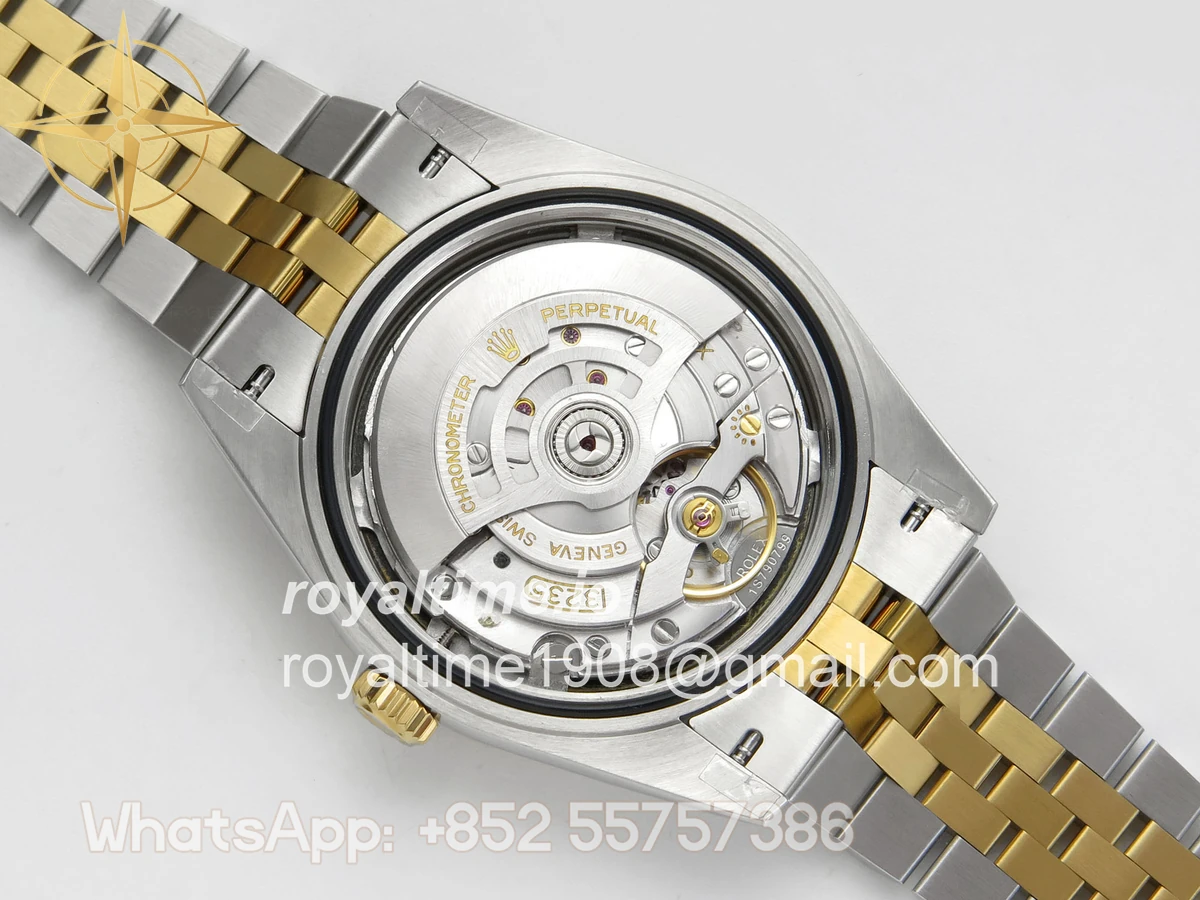 Rolex DateJust 41 126333 QF 904L Steel YG Textured Dial on SS/YG Jubilee Bracelet QF3235 (145g) - Image 13