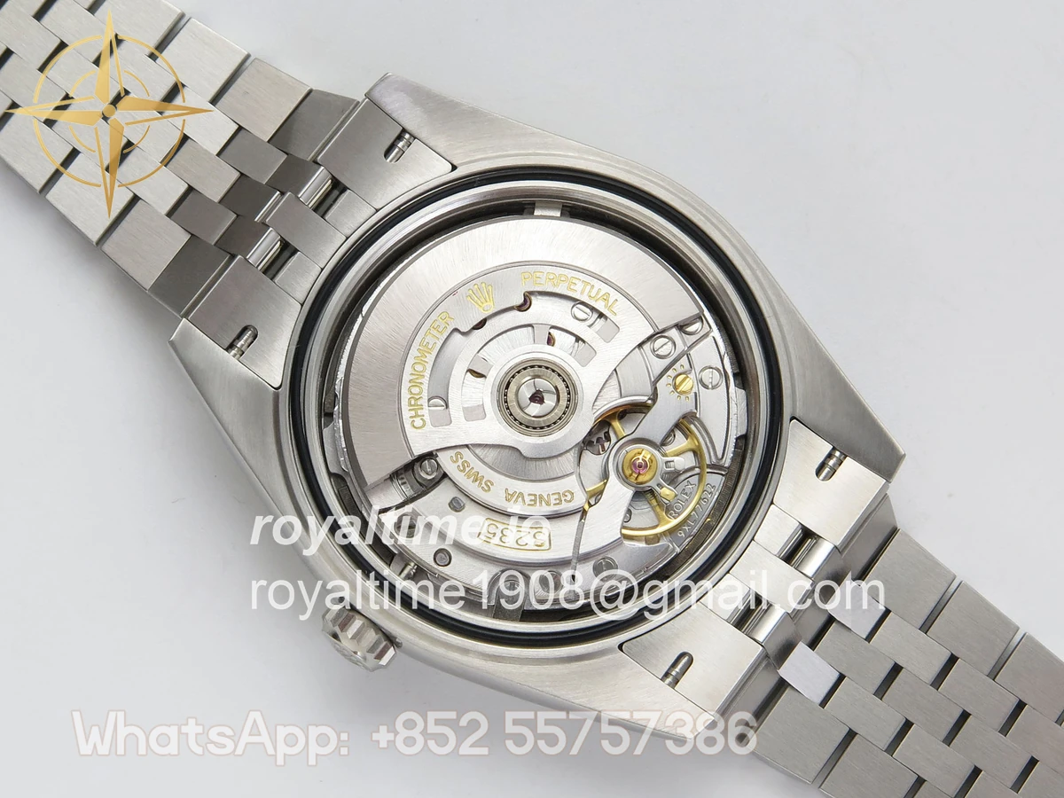 Rolex DateJust 41 126334 Clean Plus 904L Steel Gray Stick Dial on Jubilee Bracelet DD3235 - Image 13