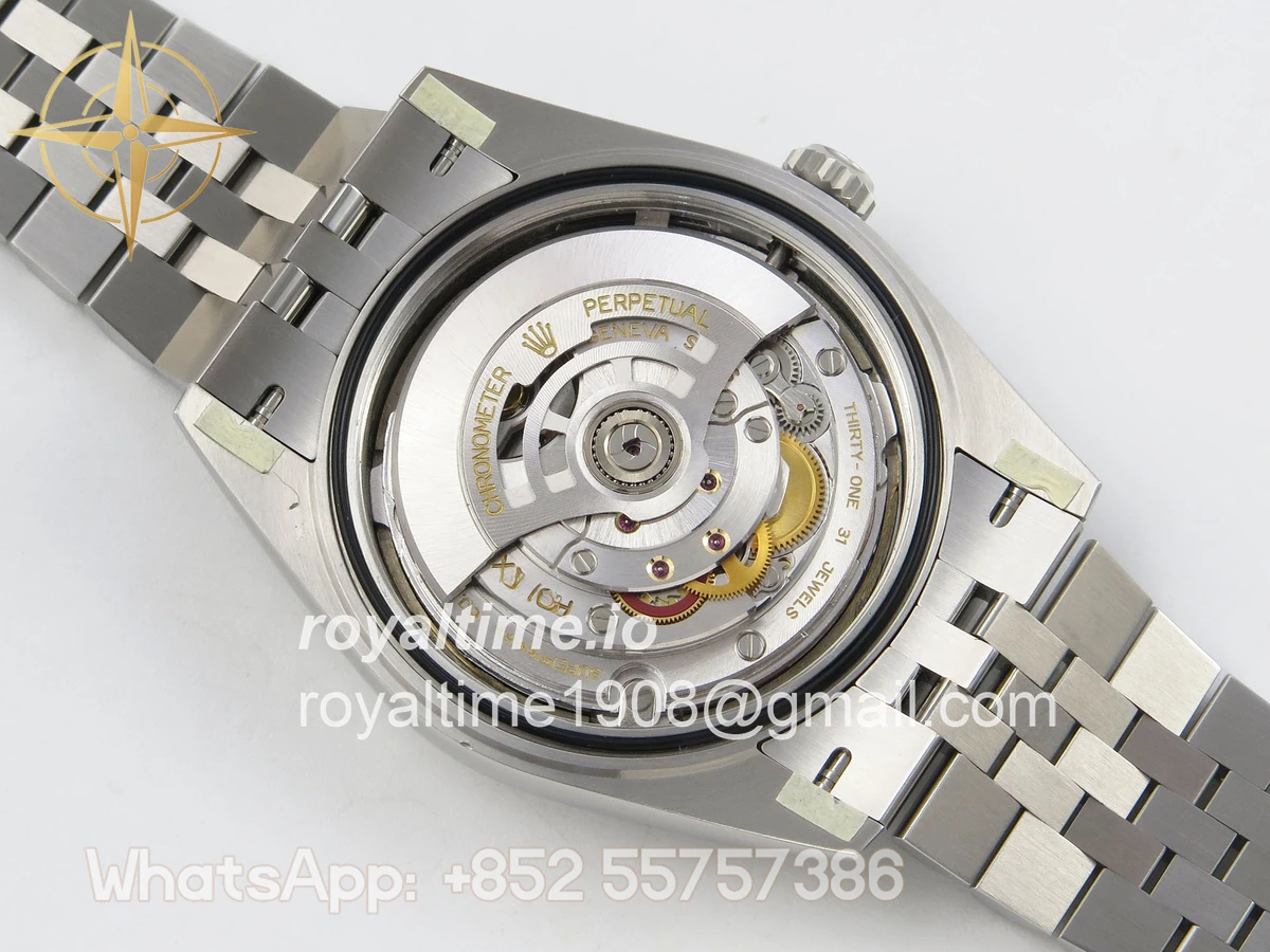 Rolex DateJust 41 126334 Clean Plus 904L Steel Green Stick Dial on Jubilee Bracelet DD3235 - Image 13