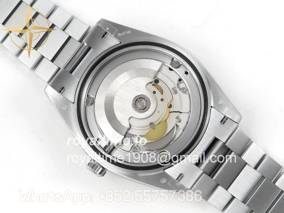 Rolex Day Date 40 SS 228239 QF Ice Blue Crystal Dial on President Bracelet A2836 V6 (200g) - Image 13