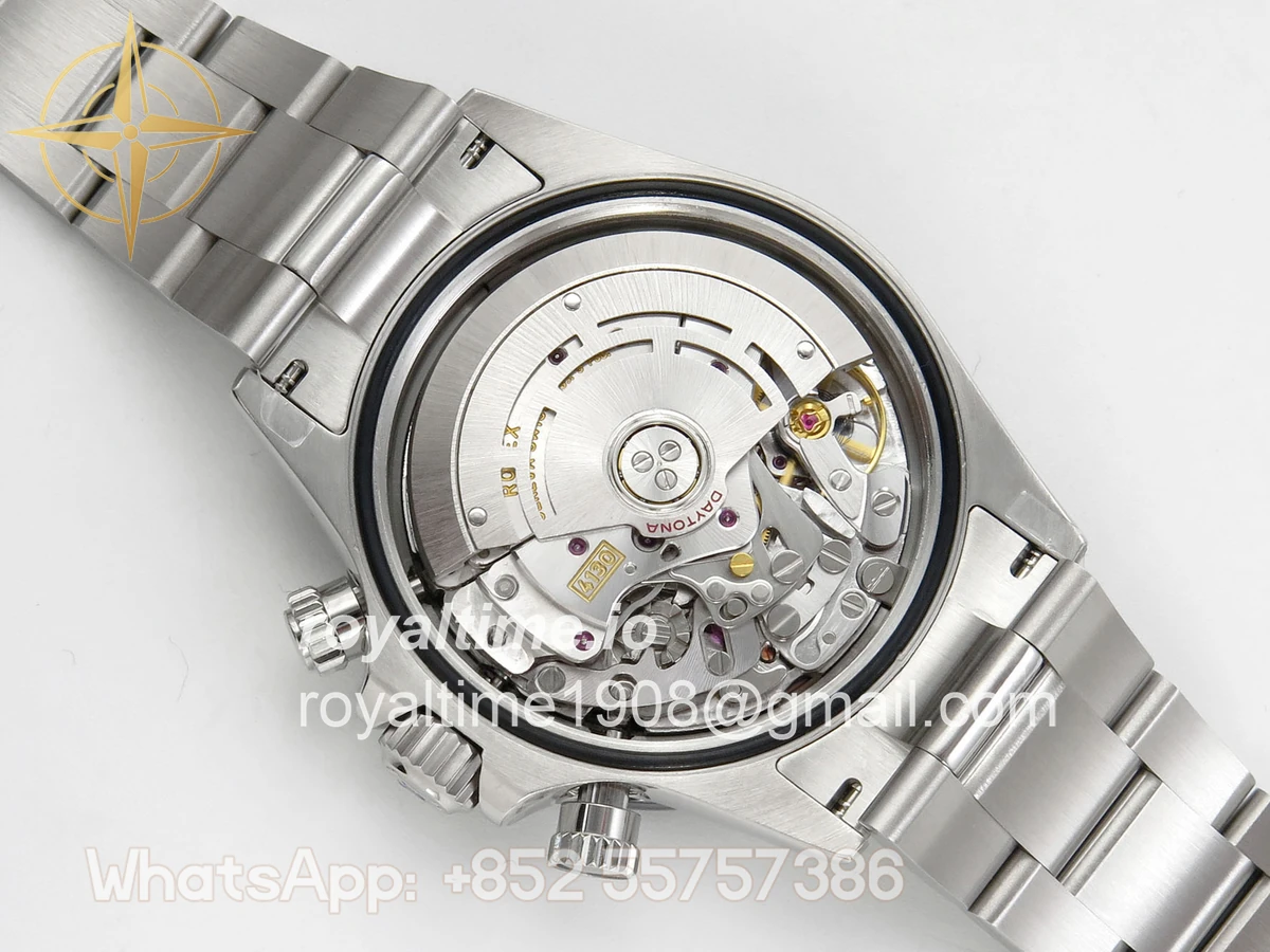 Rolex Daytona 116500 UFO White Dial on Bracelet UF4130 (Free Sprung) - Image 13