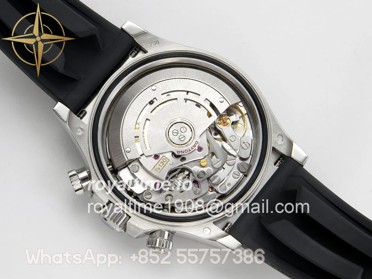 Rolex Daytona 116519 UFO Gray Dial on Oysterflex Strap UF4130 (Free Sprung) - Image 13