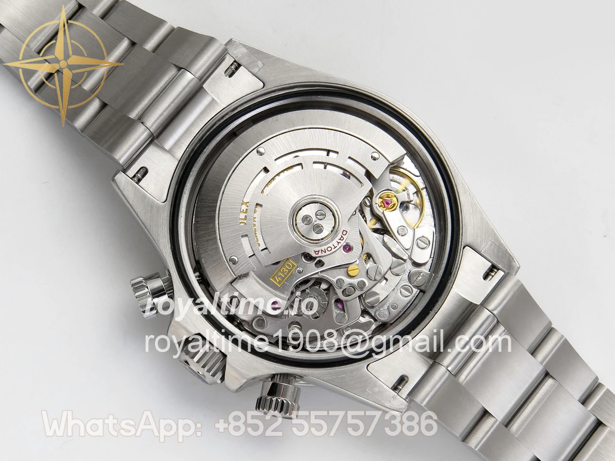 Rolex Daytona 116520 UFO Black Dial on Bracelet UF4130 (Free Sprung) - Image 13