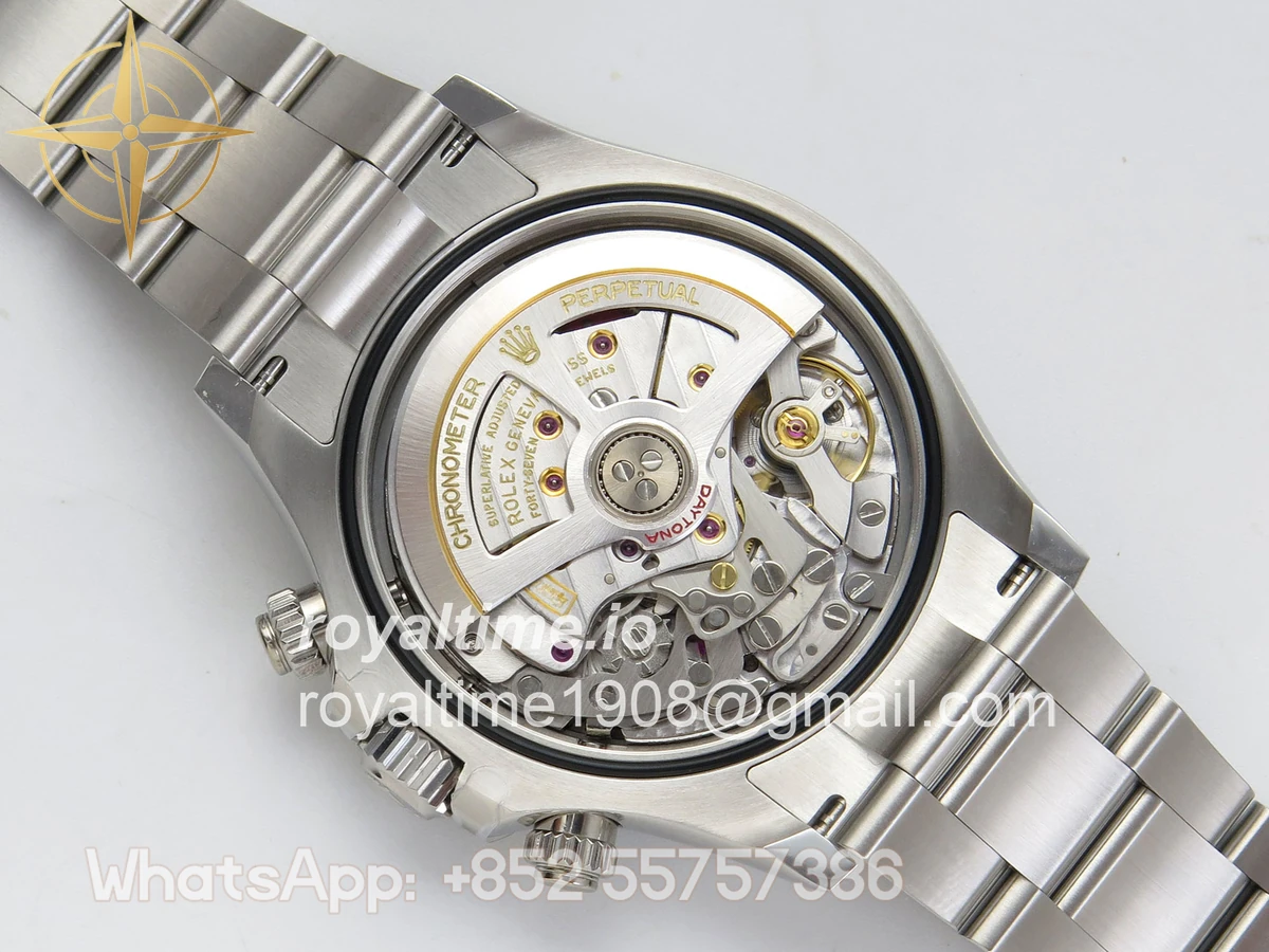 Rolex Daytona 126500 Panda Clean Plus 904L White Dial on Oyster Bracelet DD4131 - Image 13