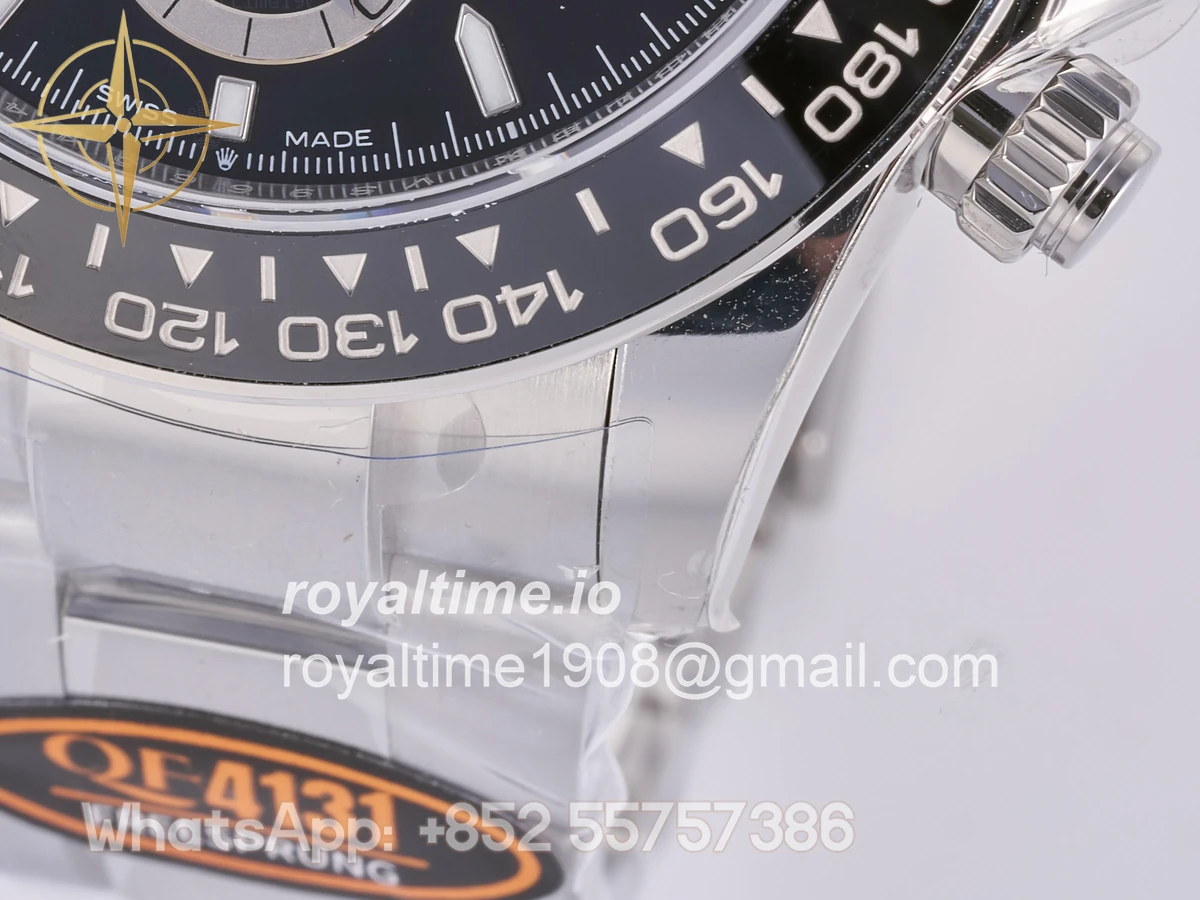 Rolex Daytona 126500 QF 904L Steel Black Dial on SS Bracelet JH4131 (Free Sprung) - Image 13