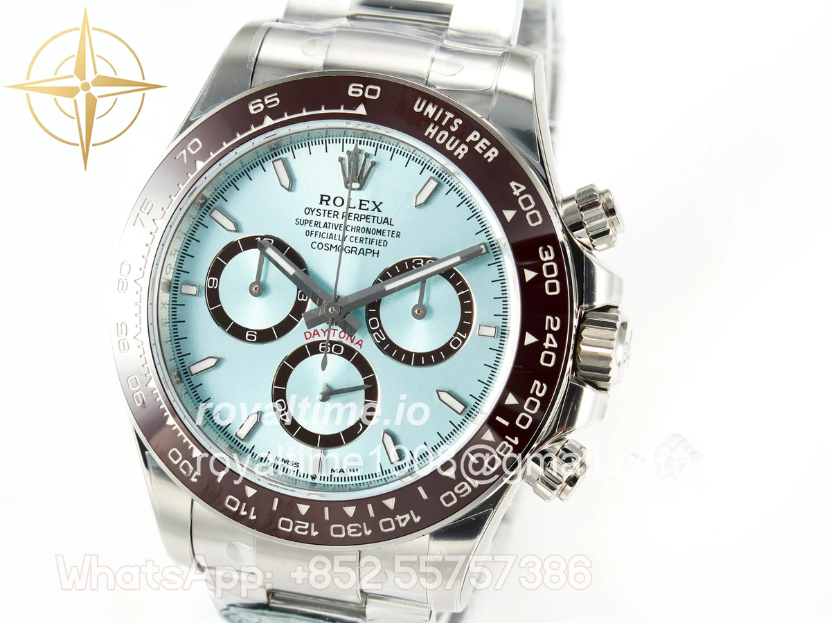 Rolex Daytona 126506 SS Clean Plus 904L Steel Ice Blue Dial on Oysterflex Strap DD4131 - Image 13