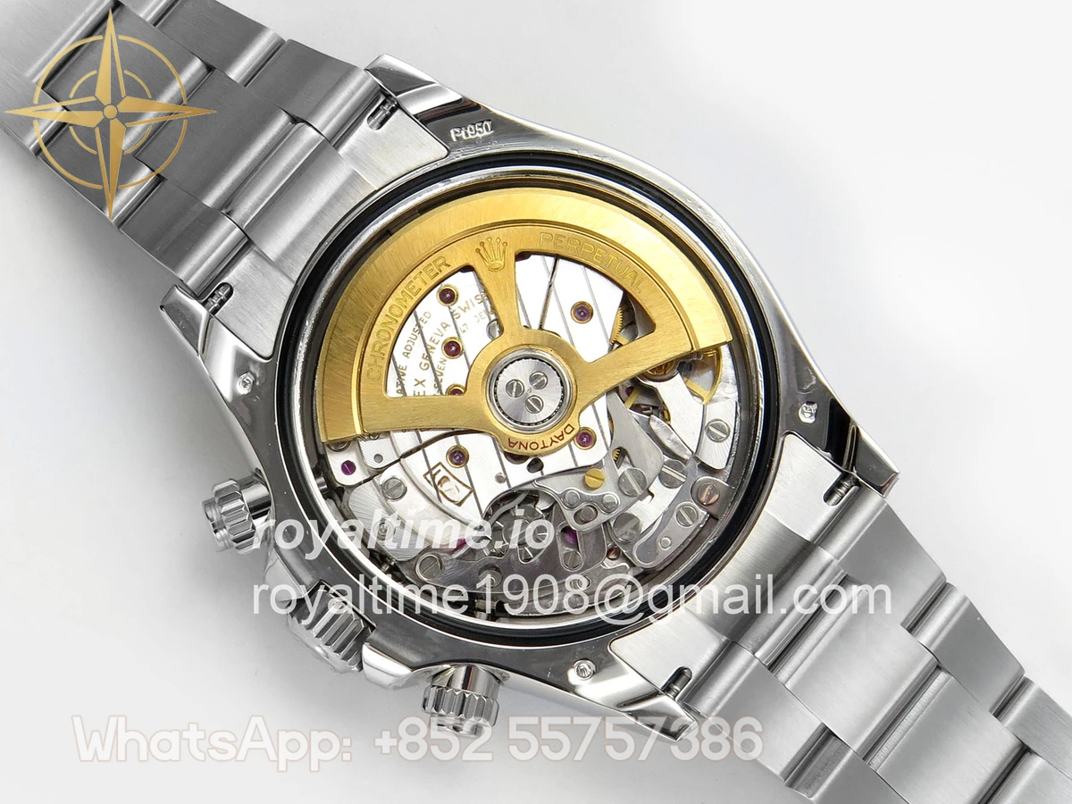 Rolex Daytona 126506 UFO Ice Blue Crystal Dial on Bracelet UF4131 (Free Sprung) - Image 13