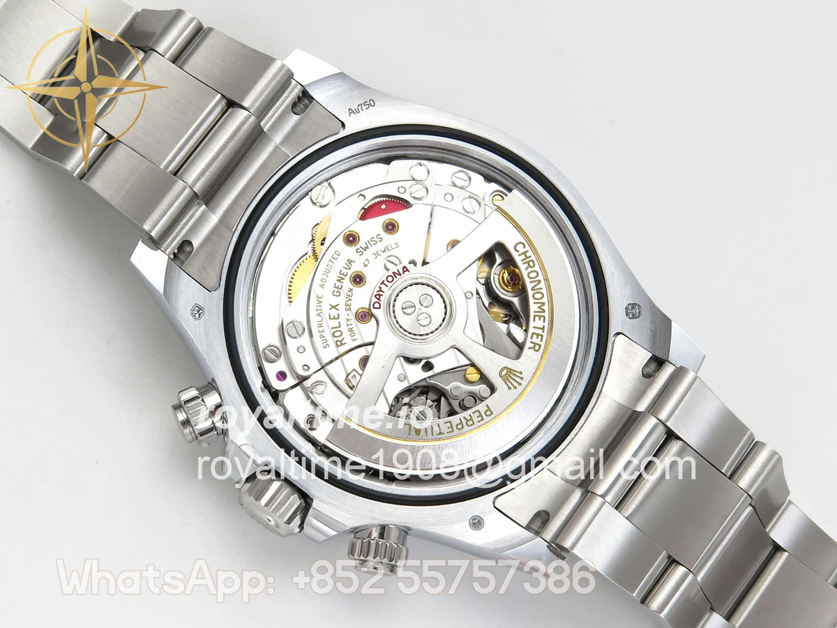 Rolex Daytona 126509 BTF Gray/Black Dial on SS Braclet DD4131 (Weighted) 220g - Image 13