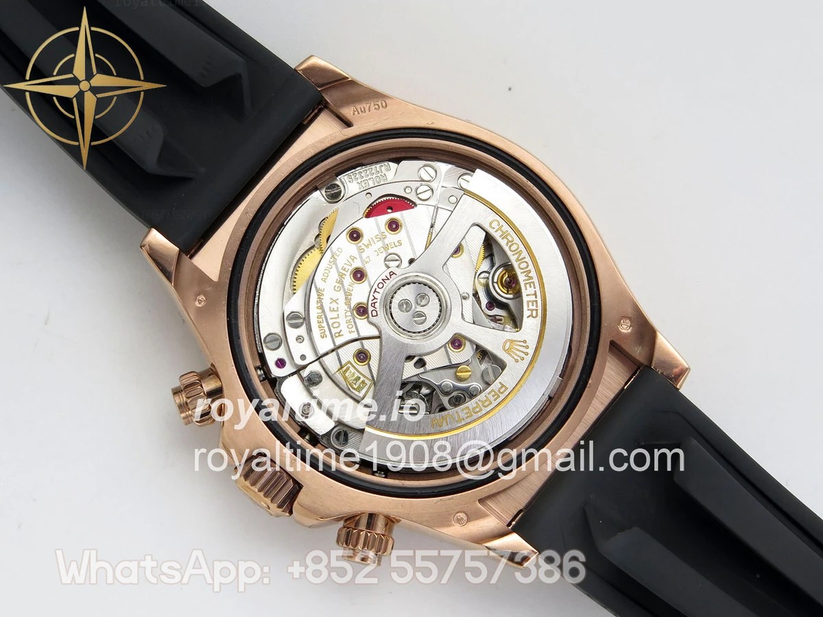 Rolex Daytona 126515 QF Brown Dial on Oysterflex Strap JH4131 V18 (Free Sprung) Weighted 157g - Image 13