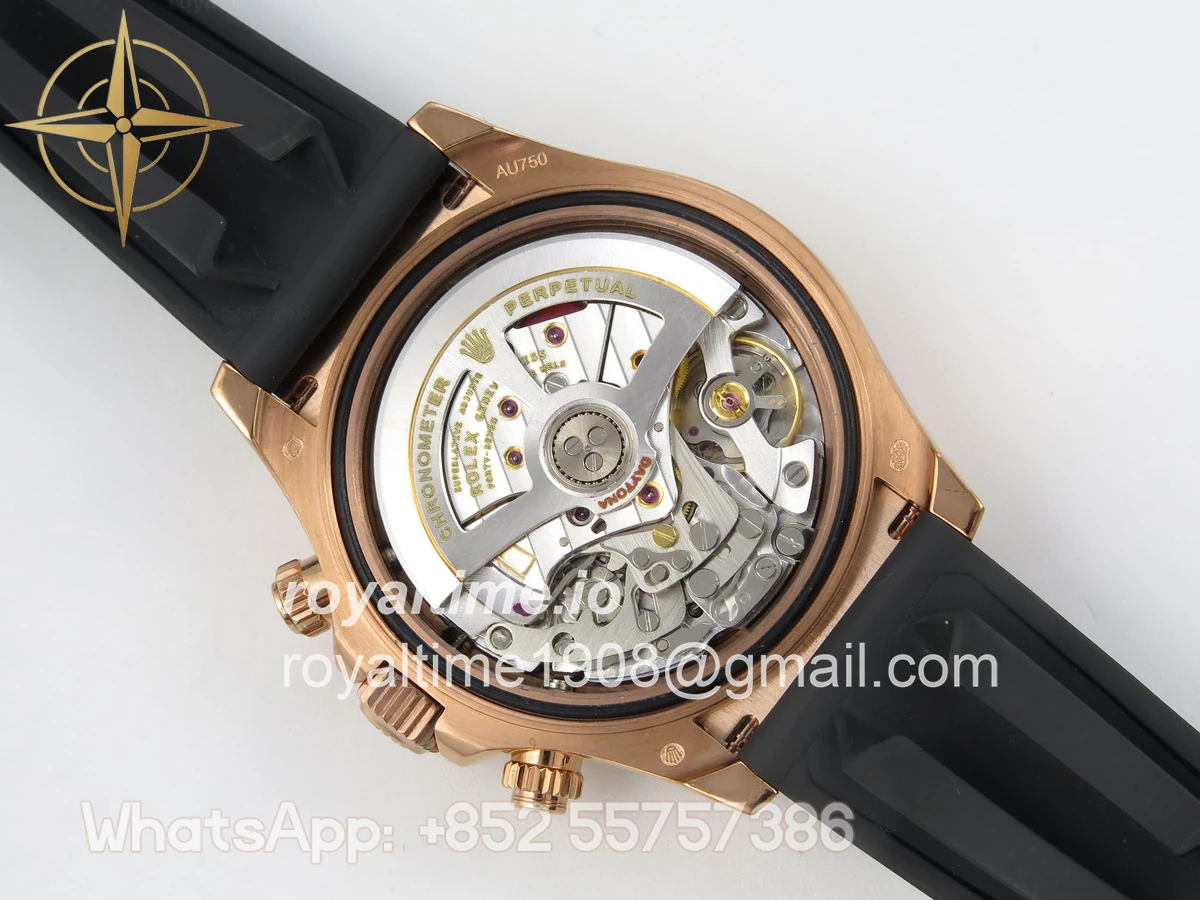 Rolex Daytona 126515 RG 3CF Meteorite Dial on Oysterflex Strap DD4131 (Gain Weight) - Image 13