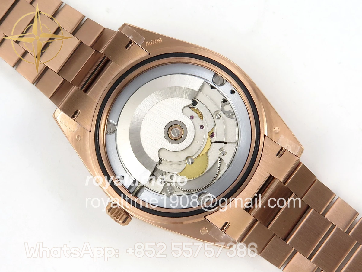 Rolex Day Date 40 RG 228235 QF Gray Roman Dial on President Bracelet A2836 V6 (200g) - Image 13