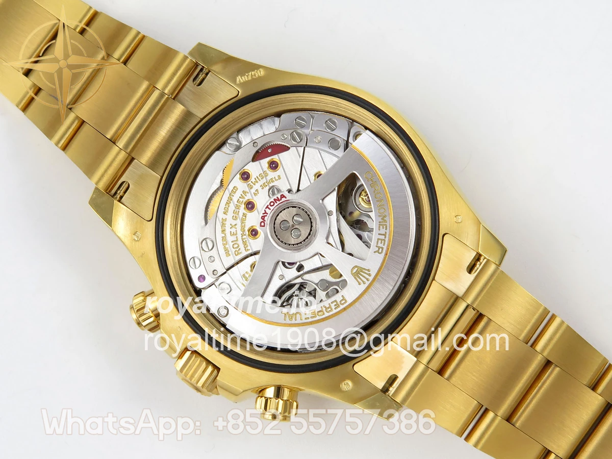 Rolex Daytona 126508 YG Clean Plus Green/YG Dial on Oysterflex Strap DD4131 - Image 13